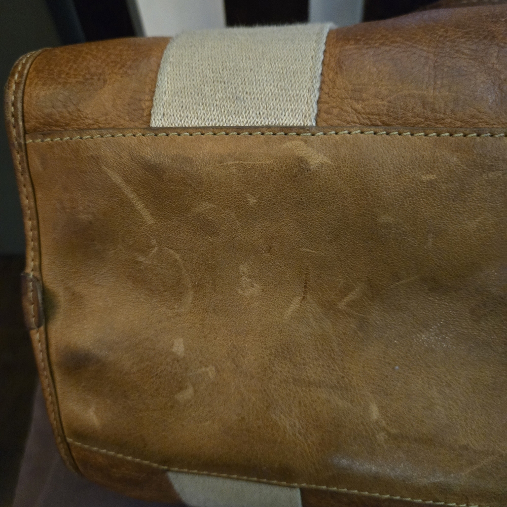 Women's Mulberry Cognac leather with tan color strap. - Picture 10 of 16